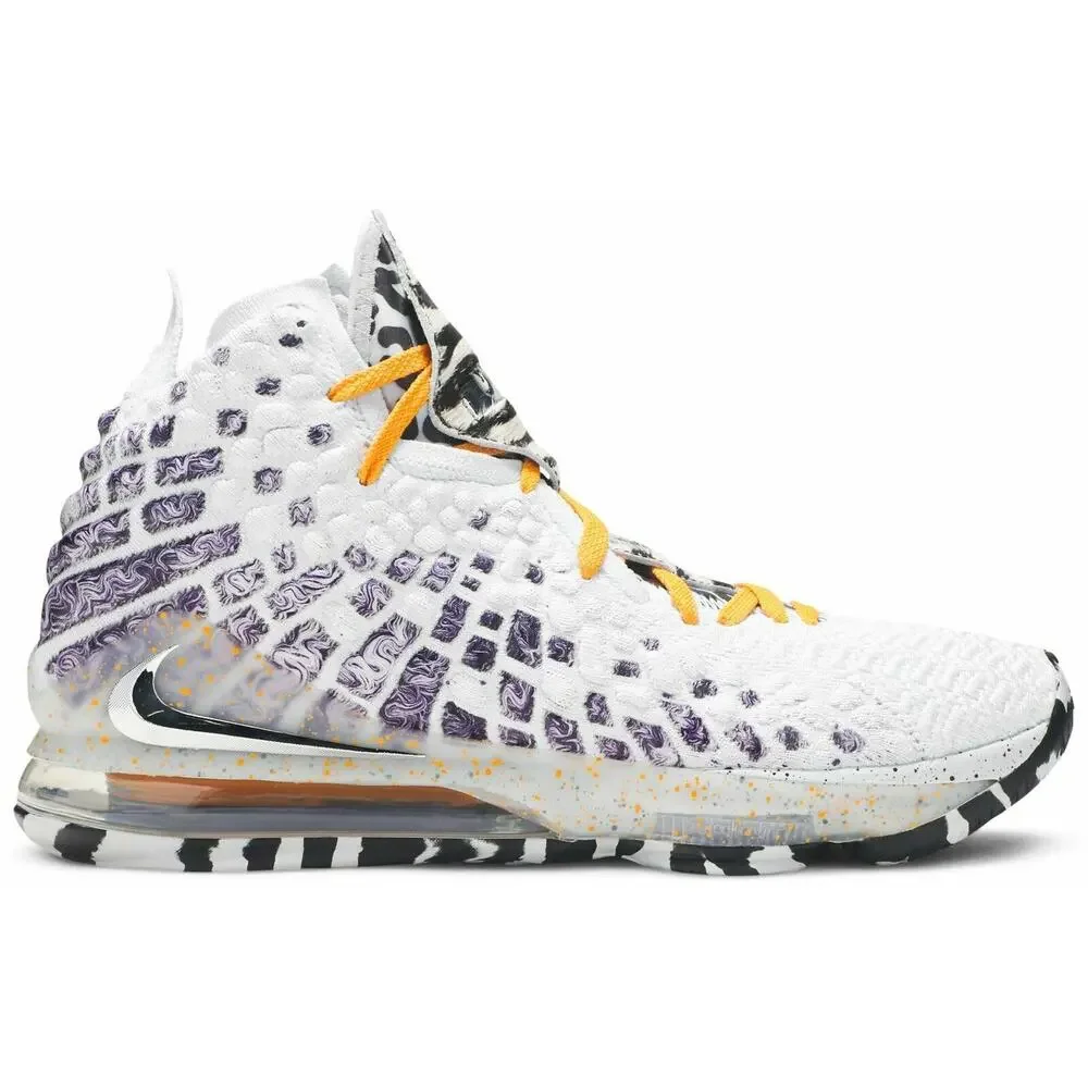 New Nike Lebron 17 'Bron 2k Playoffs' US Men's 5 - Women’s 6.5 (BQ3177-101)